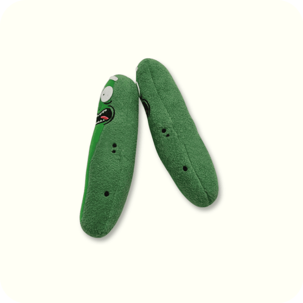 Screaming Pickle Rick Plush Screaming Pickle Rick Plush