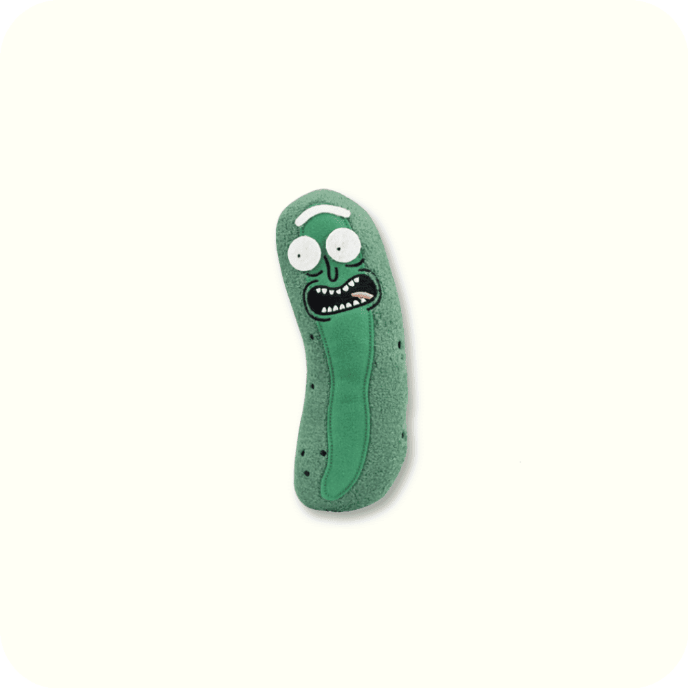 Screaming Pickle Rick Plush Screaming Pickle Rick Plush